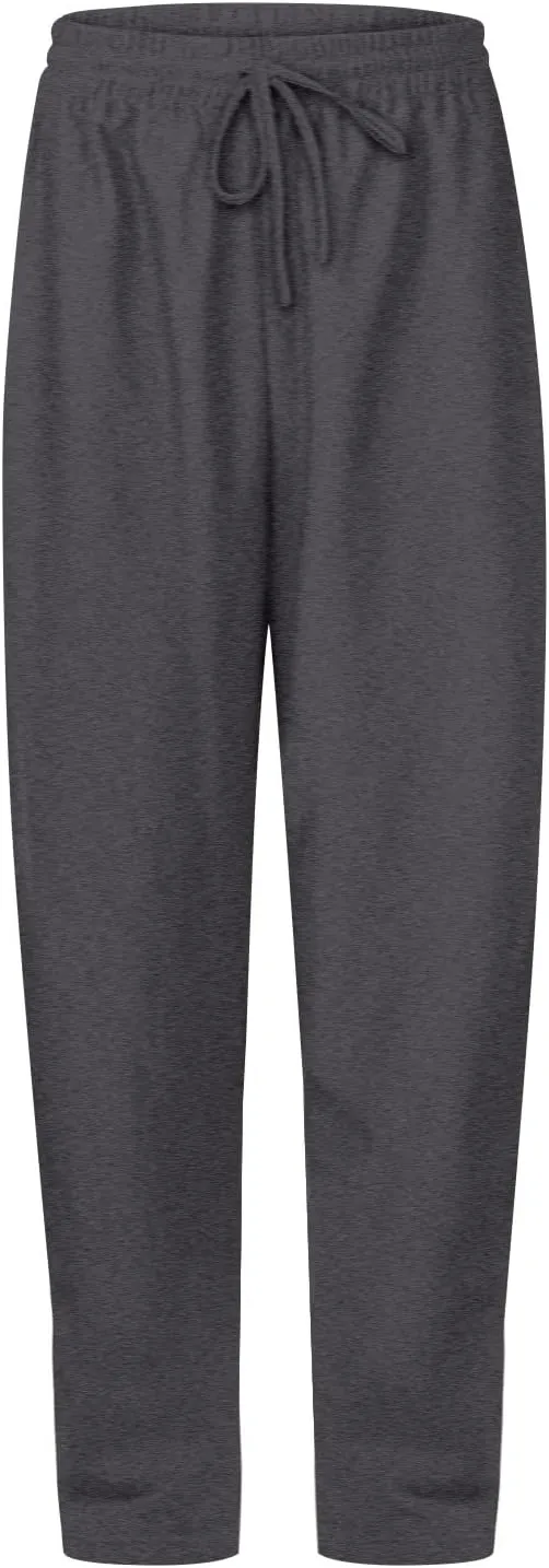 Womens Sweatpants Drawstring High Waisted Bottoms Plus Size Joggers Running Comfy Ski Hiking Pants Trousers