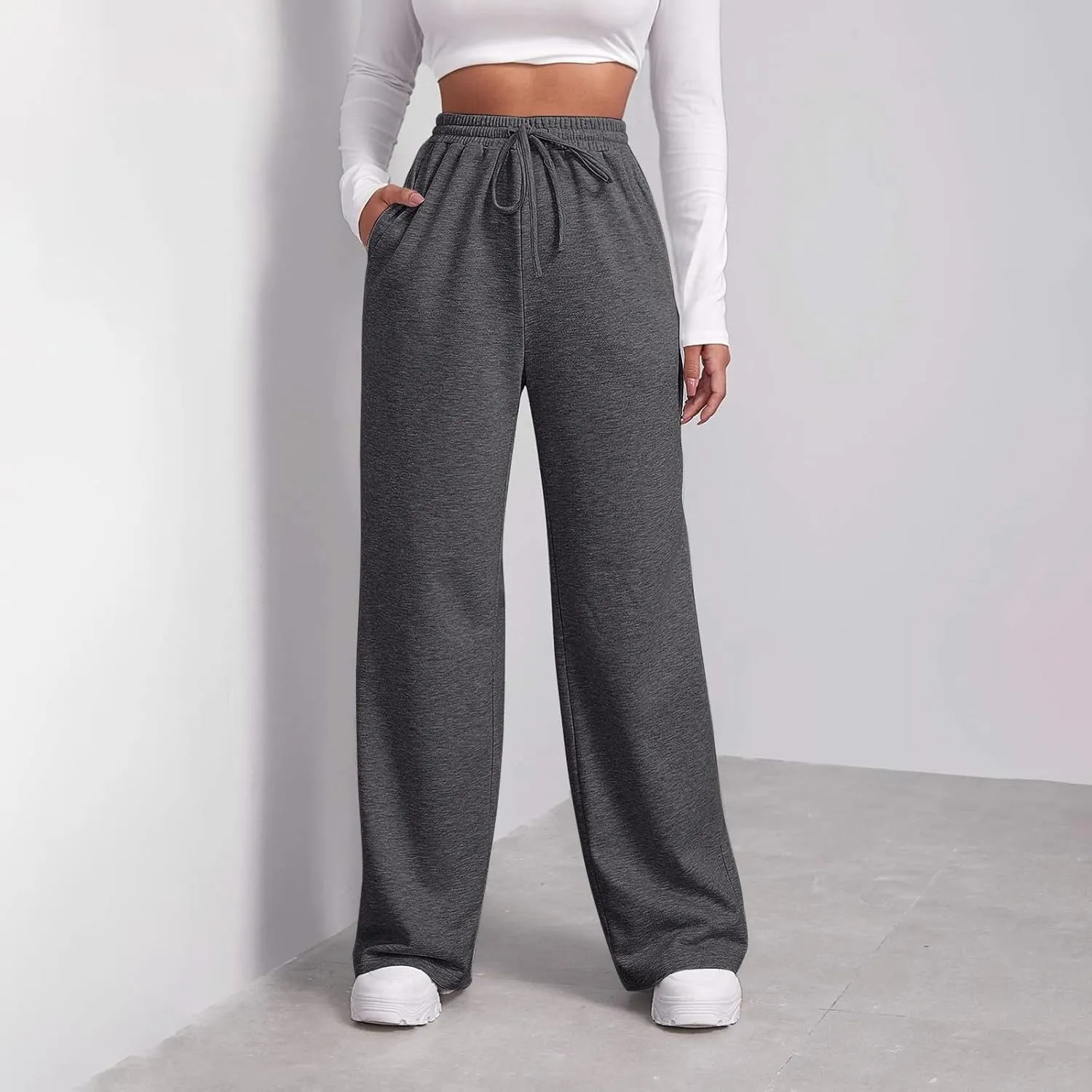 Womens Sweatpants Gym Cute Hiking Casual Thermal Joggers Comfy Sports Trendy Fashion Bottoms Pants Trousers