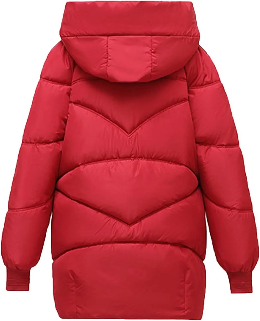 Women's Windproof Down Coats Winter Coats Hooded Thermal Jackets & Coats Plus Size Lightweight Puffer Jackets Outerwear