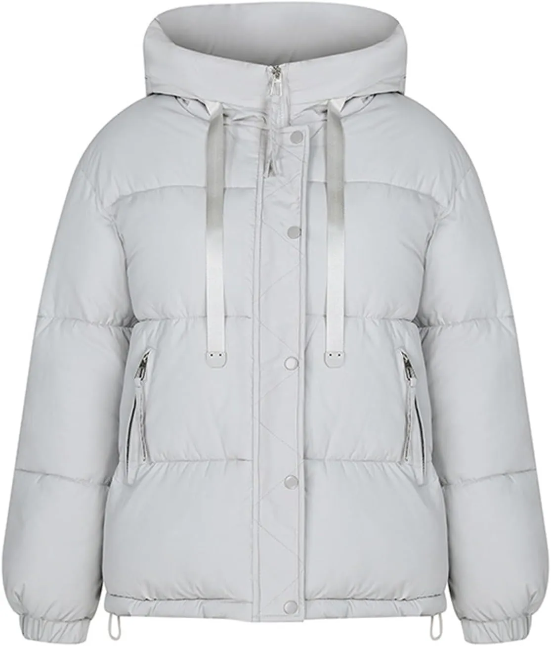 Women's Winter Thickened Padded Warm Down Coat Jacket Quilted Hooded Puffer jacket Oversized 2024 Trendy Parka Outerwear
