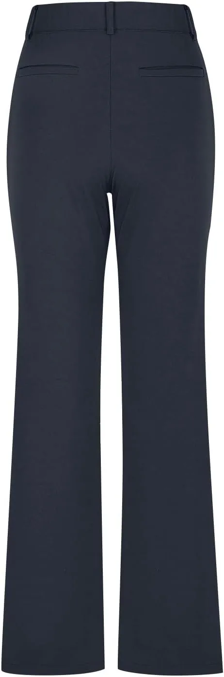 Work Pants Women Business Casual Dress Pants Trousers Bootcut Pants with Pockets Ladies High Waisted Office Pants