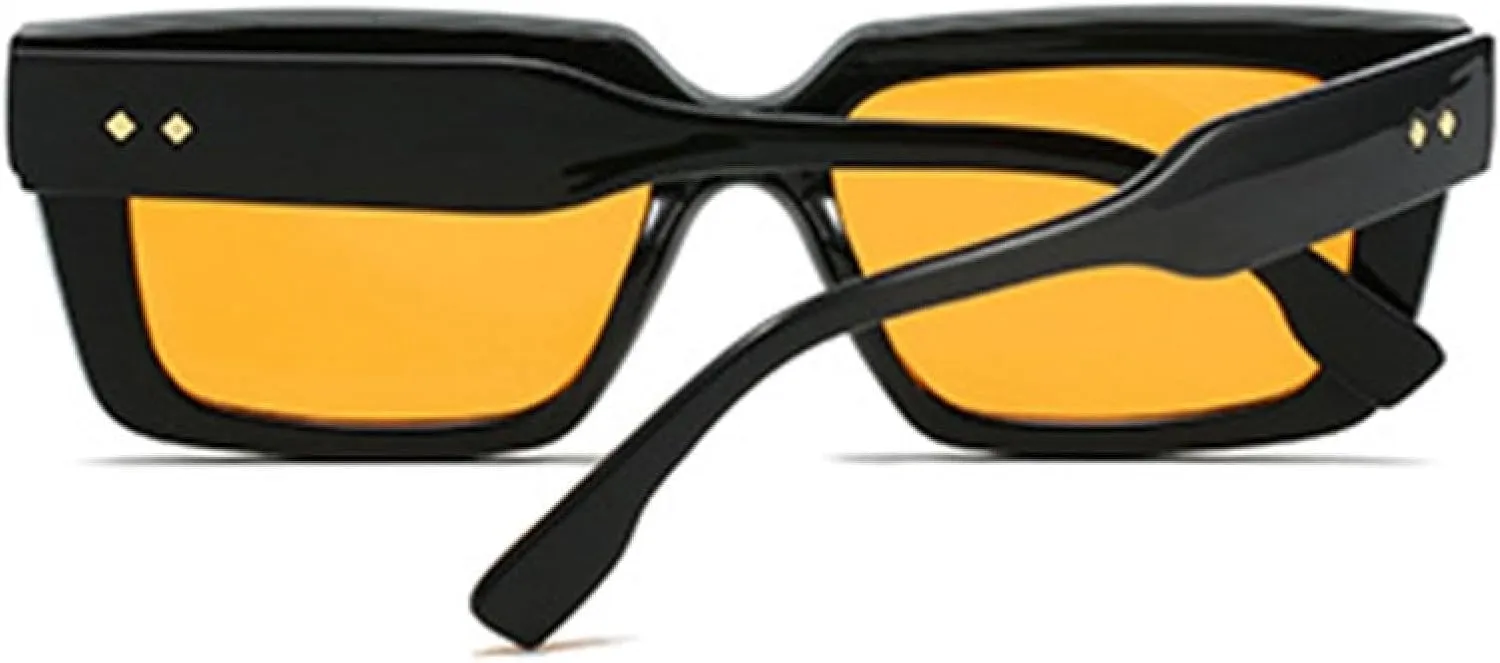 Yellow Sunglasses Uv Protection Fashionable for Men and Women Uv400