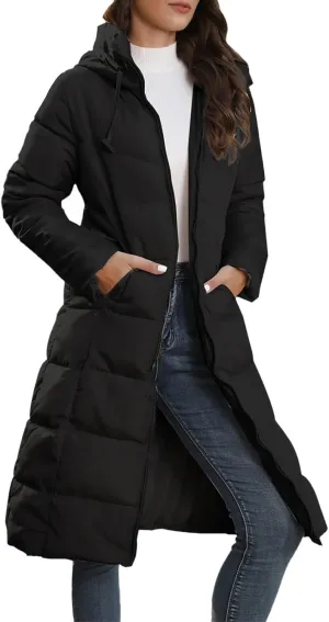 Zip sherpa Coat Down Jacket Hooded Puffer Jacket Lightweight Winter Coat Women Casual Fleece Jacket Coats Long